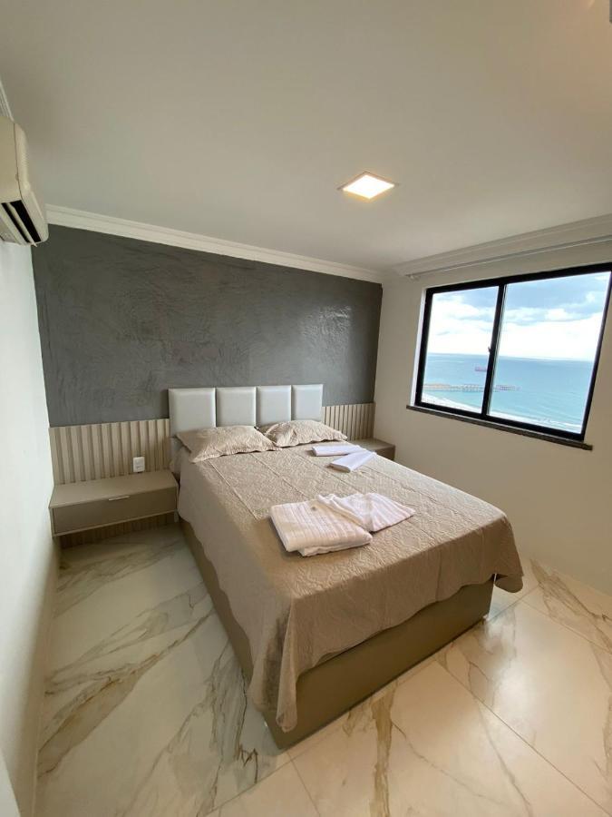 Apartamento Praia De Iracema Vista Para O Mar 18 Andar ฟอร์ตาเลซา ภายนอก รูปภาพ