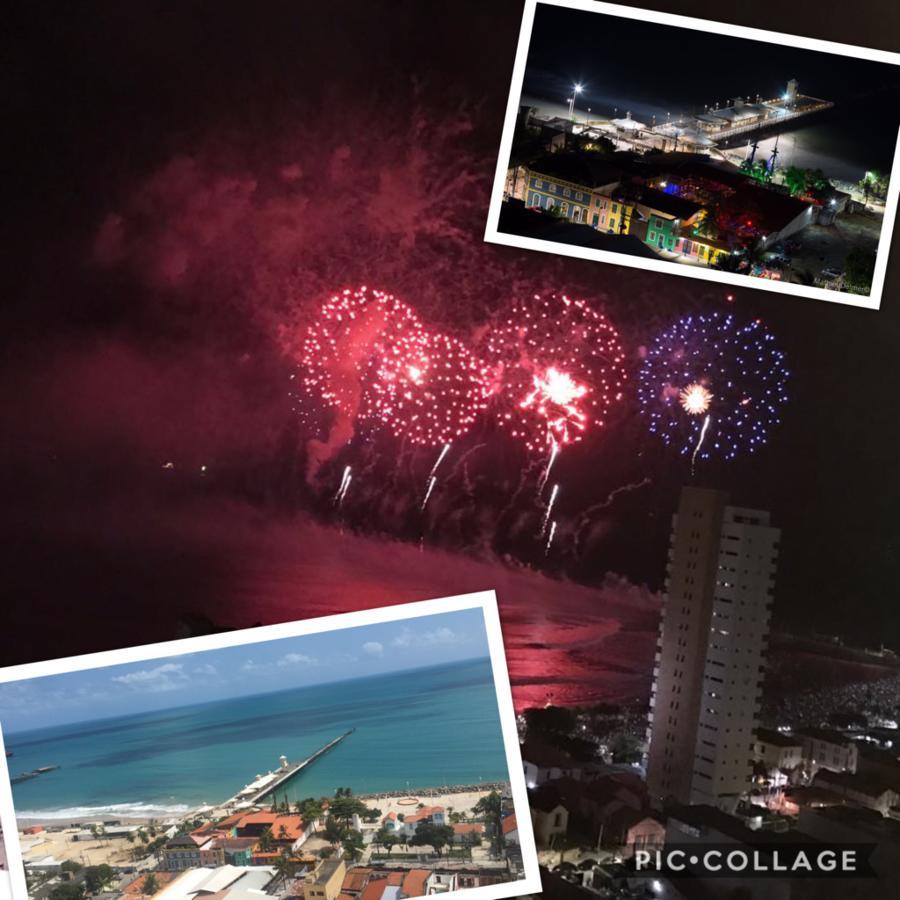 Apartamento Praia De Iracema Vista Para O Mar 18 Andar ฟอร์ตาเลซา ภายนอก รูปภาพ