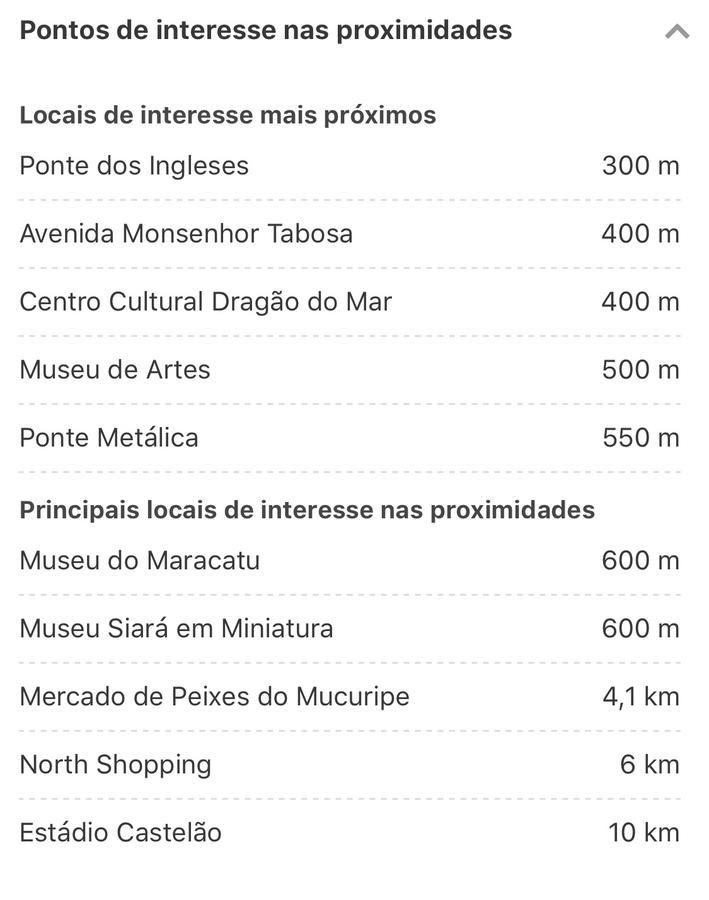 Apartamento Praia De Iracema Vista Para O Mar 18 Andar ฟอร์ตาเลซา ภายนอก รูปภาพ