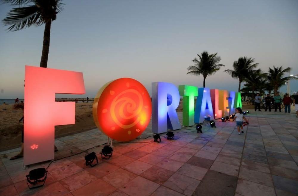 Apartamento Praia De Iracema Vista Para O Mar 18 Andar ฟอร์ตาเลซา ภายนอก รูปภาพ